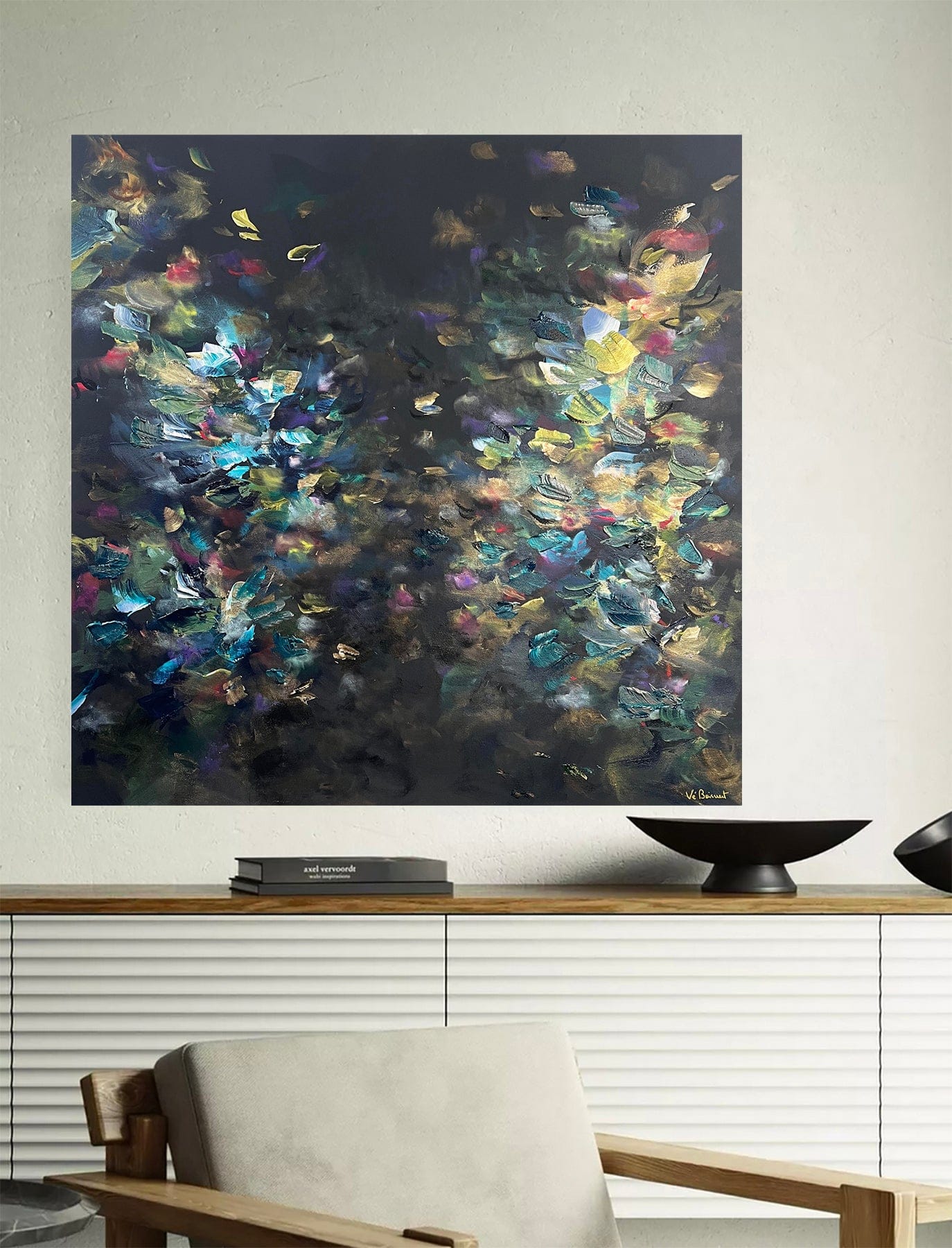 Vé Boisvert Oeuvre original - Peinture 42x42 DREAM LIFE