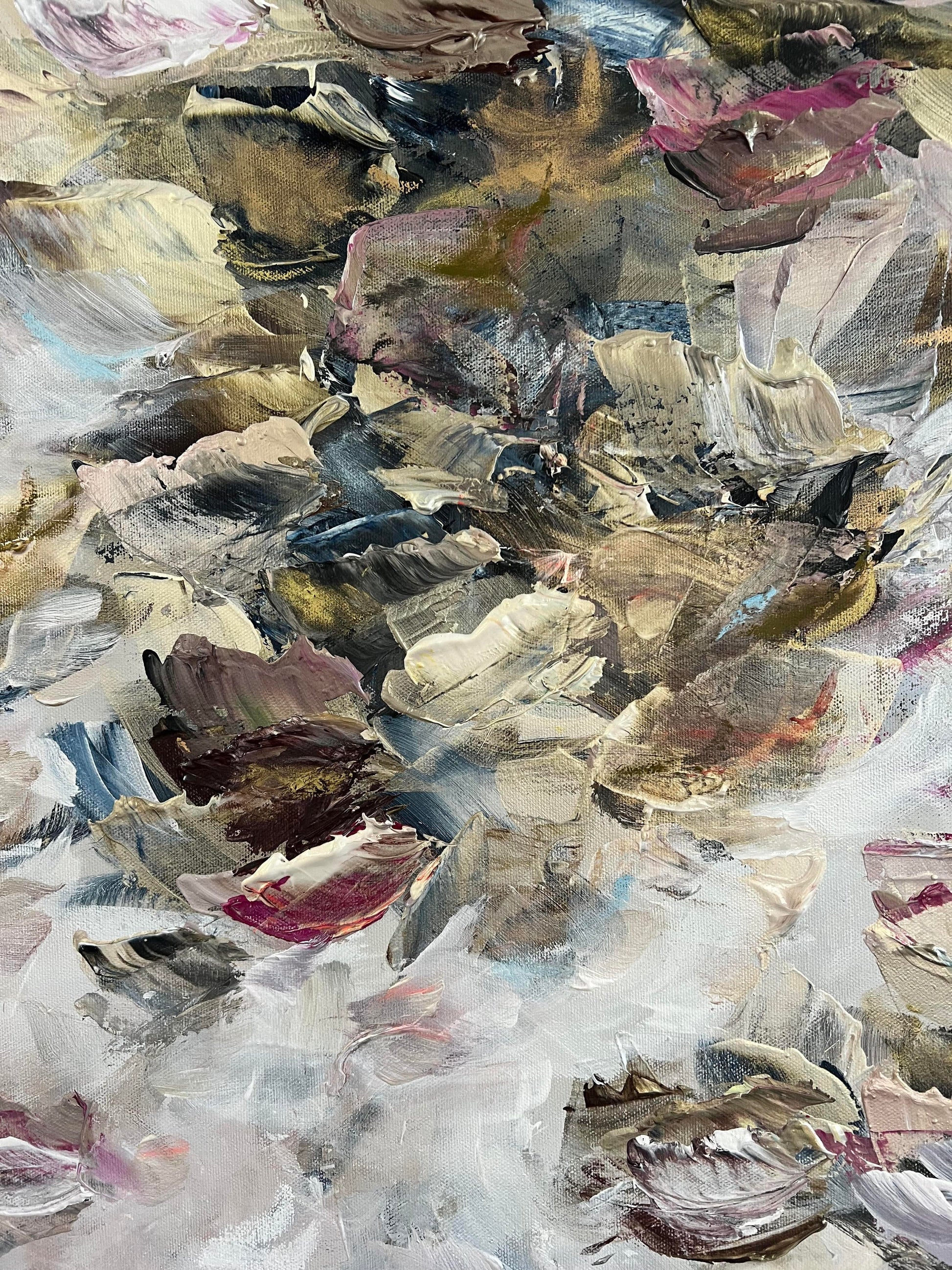Vé Boisvert Oeuvre original - Peinture 30x48 Éternellement reconnaissante