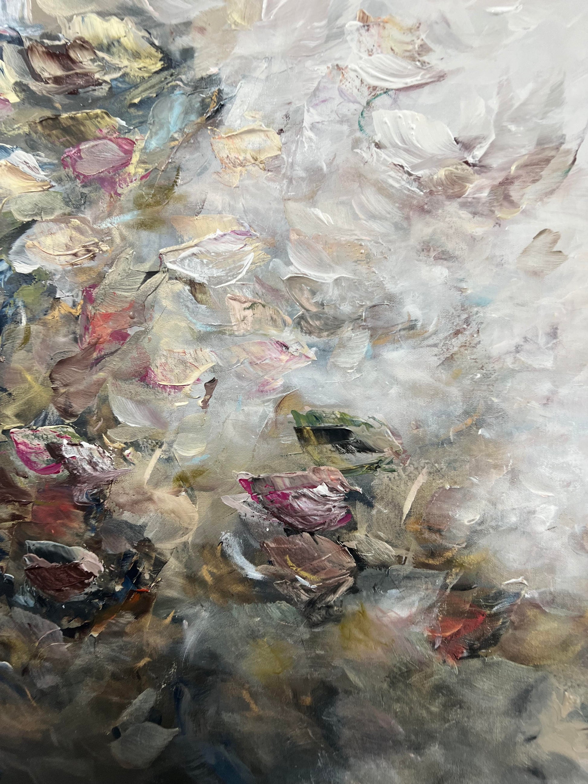 Vé Boisvert Oeuvre original - Peinture 30x48 Éternellement reconnaissante