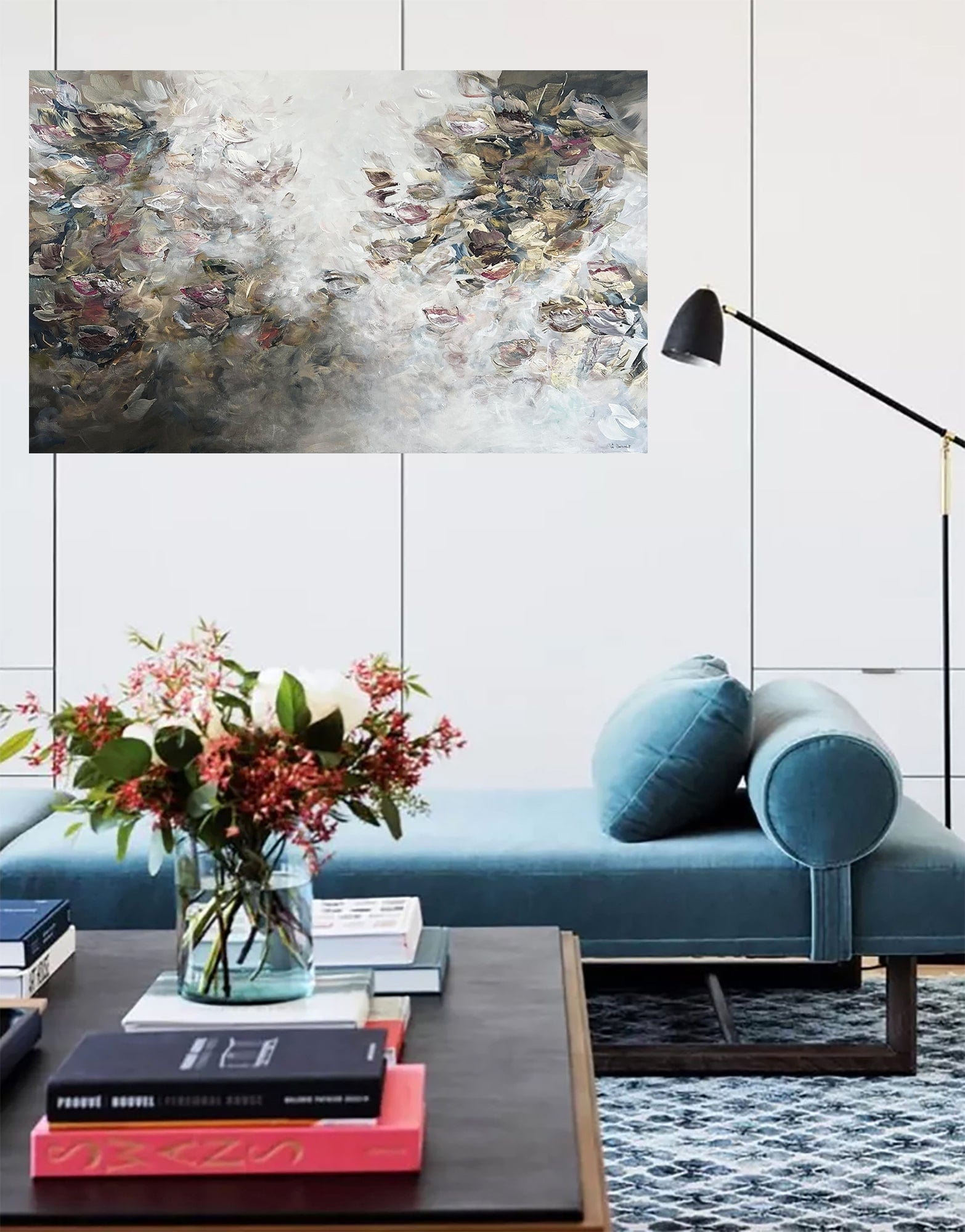 Vé Boisvert Oeuvre original - Peinture 30x48 Éternellement reconnaissante