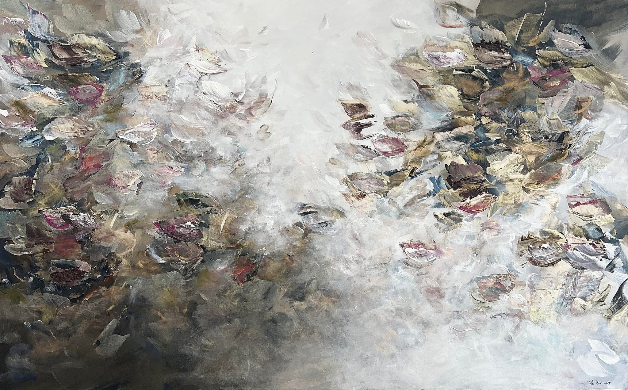 Vé Boisvert Oeuvre original - Peinture 30x48 Éternellement reconnaissante