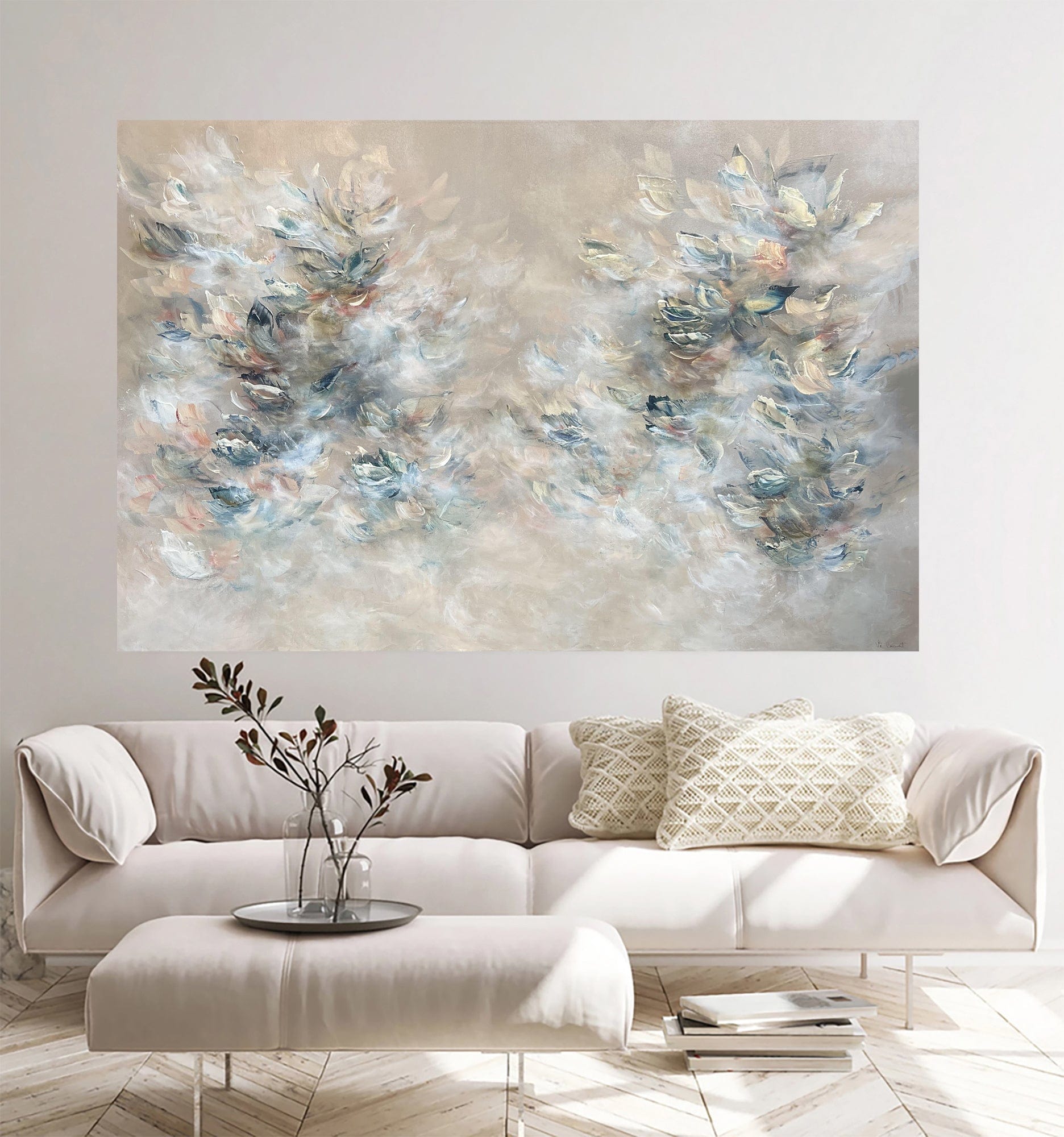 Vé Boisvert Oeuvre original - Peinture 40x60 Fragment d'éternité