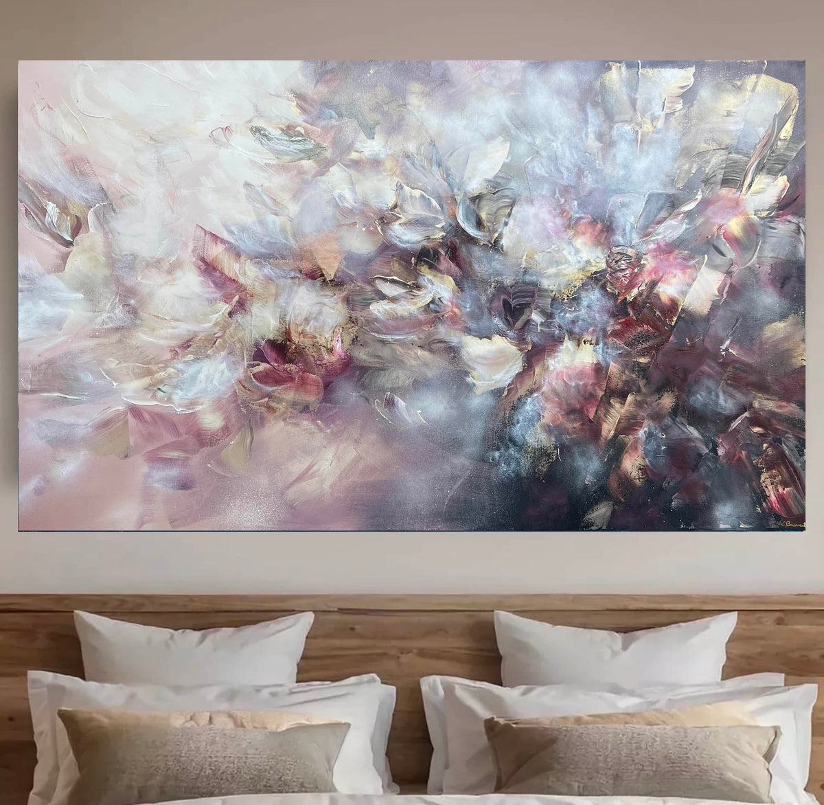 Vé Boisvert Oeuvre original - Peinture 36x48 Heart of the Family