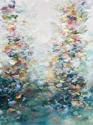 Vé Boisvert Oeuvre original - Peinture 48x36 In Love With Life