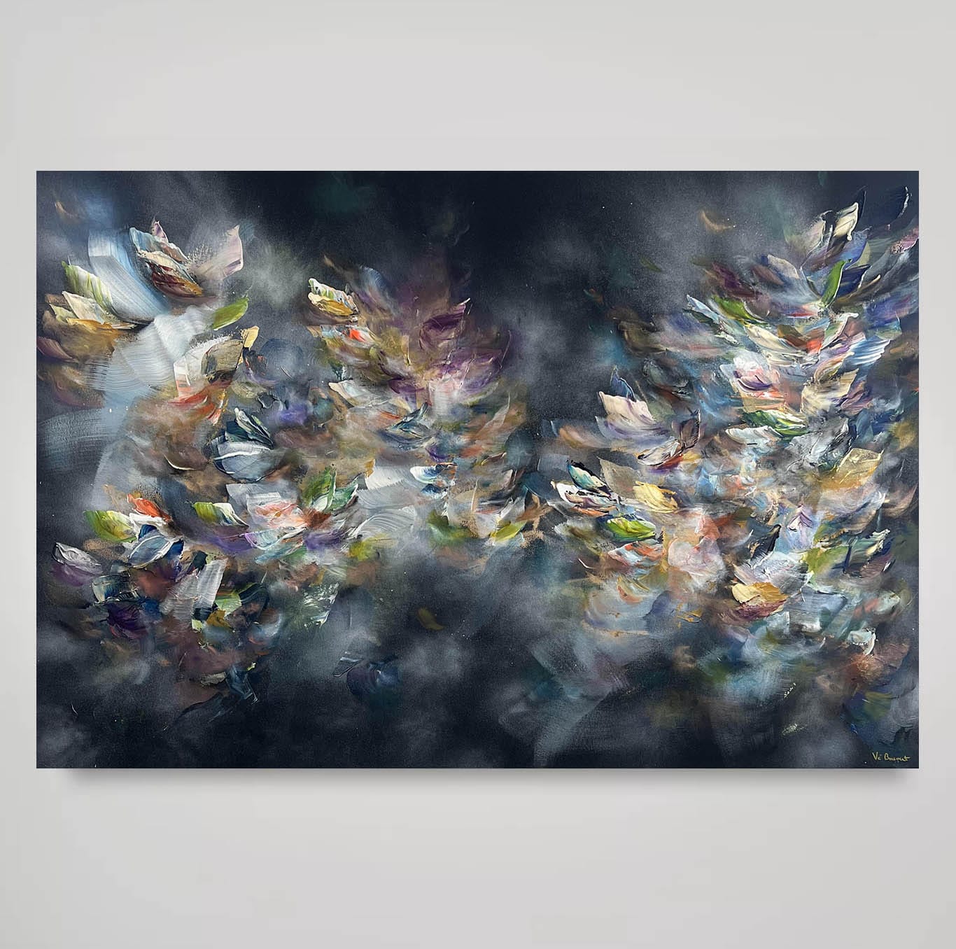 Vé Boisvert Oeuvre original - Peinture 40x60 La force de vivre
