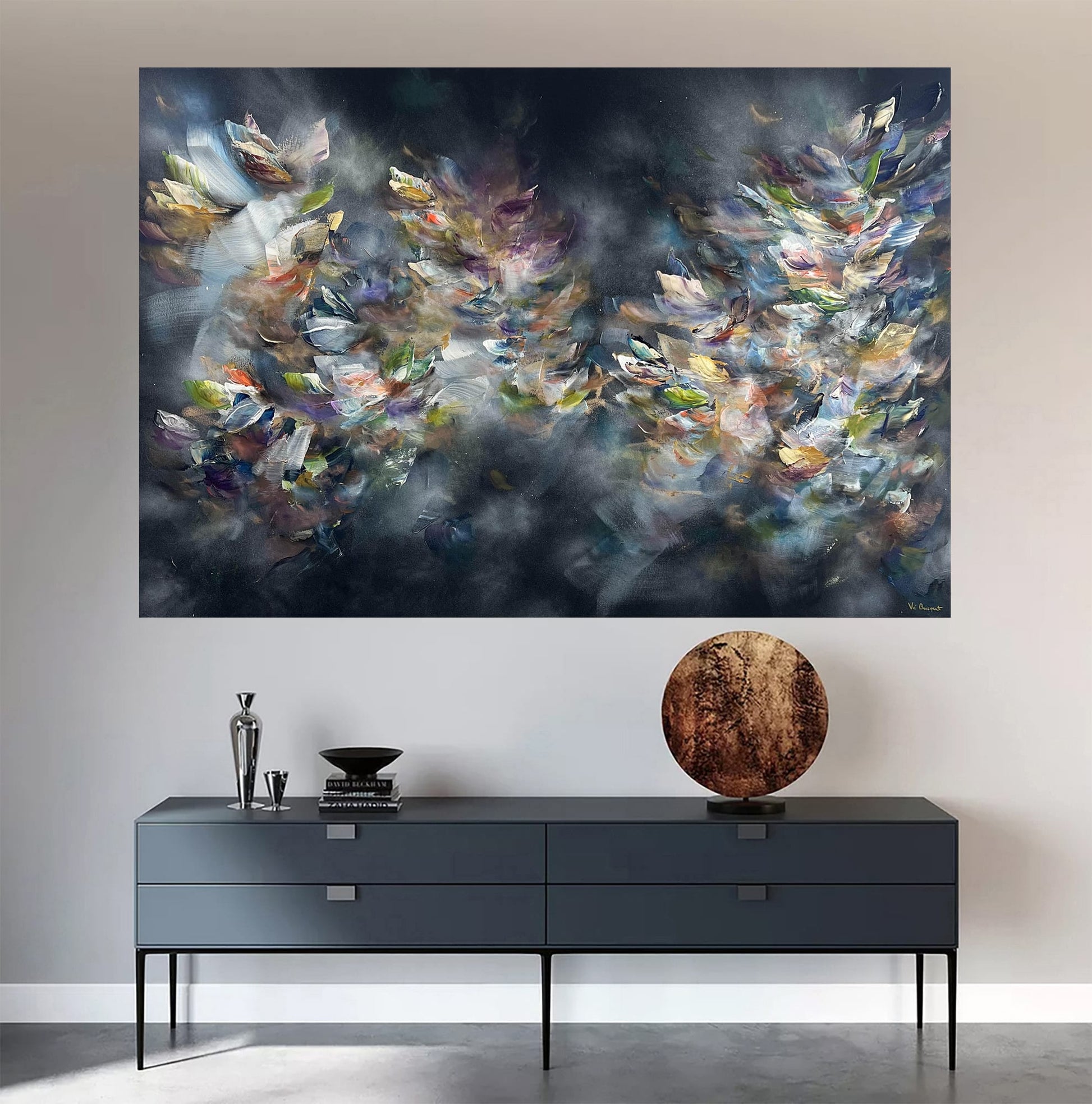 Vé Boisvert Oeuvre original - Peinture 40x60 La force de vivre