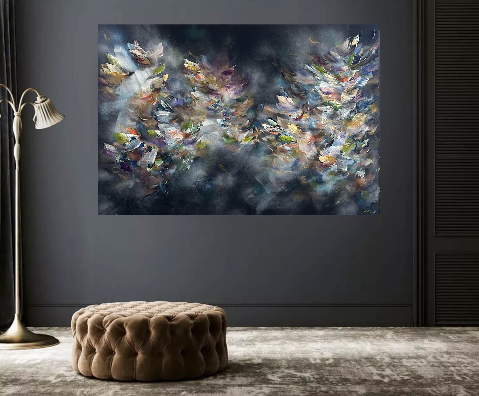 Vé Boisvert Oeuvre original - Peinture 40x60 La force de vivre