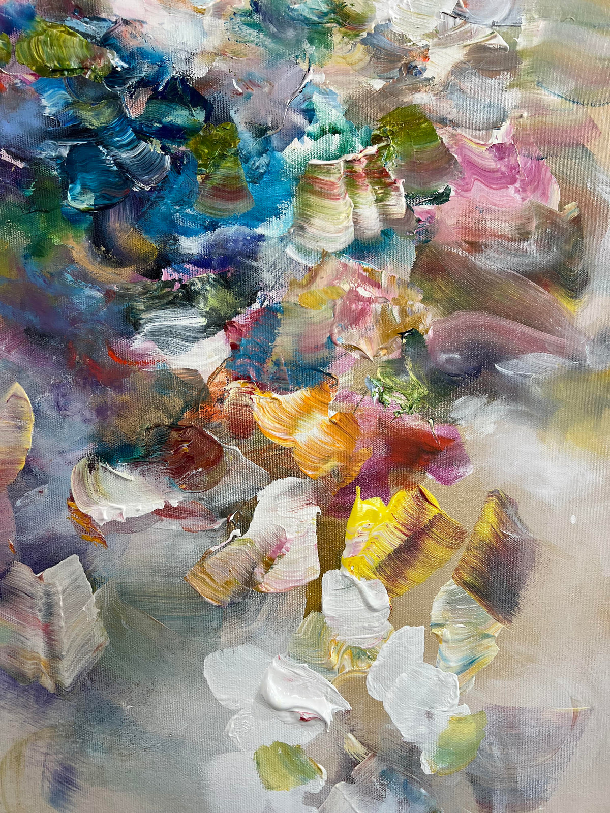 Vé Boisvert Oeuvre original - Peinture 40x60 La vie est savoureuse!