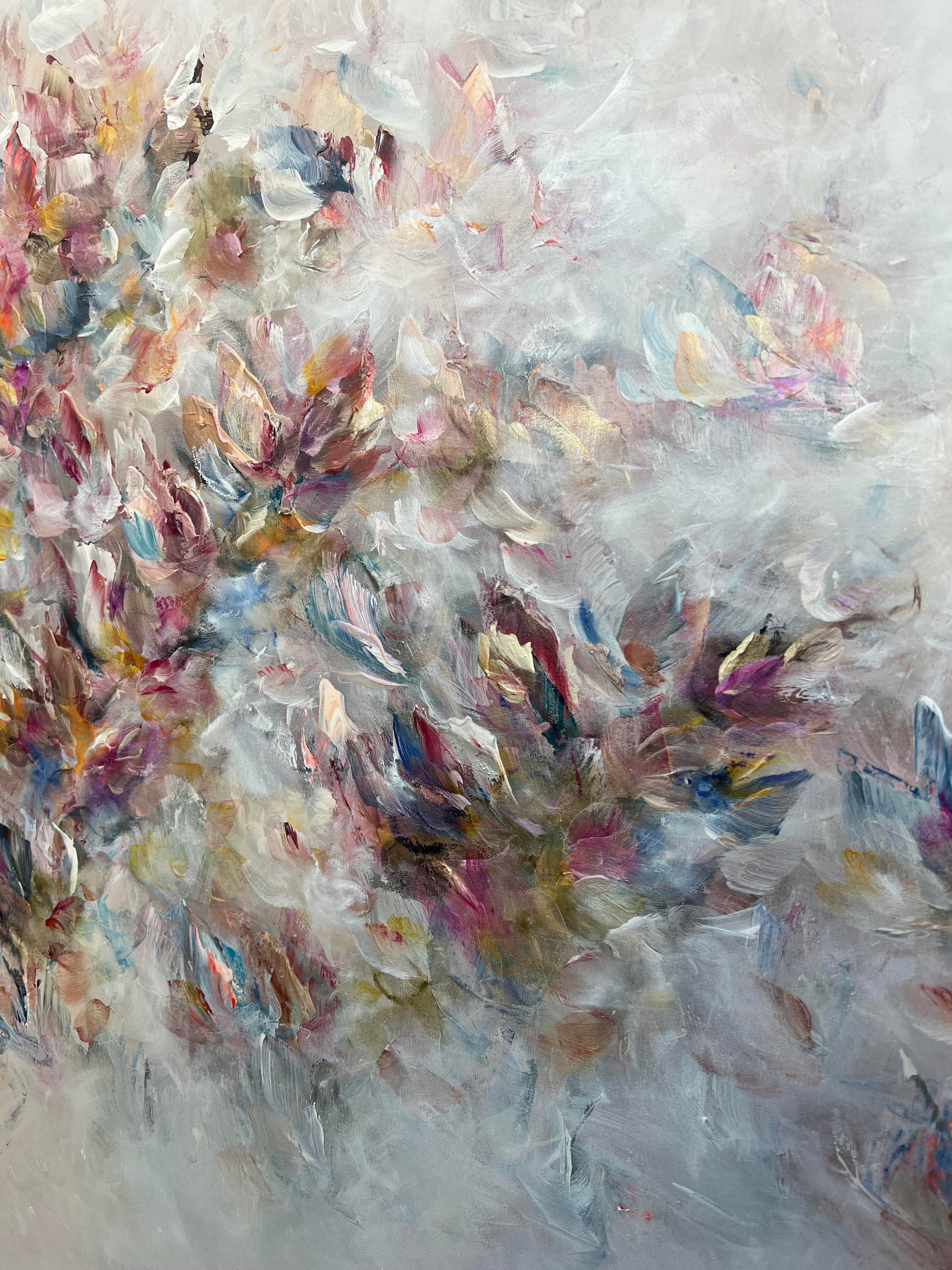 Vé Boisvert Oeuvre original - Peinture 36x60 Radiance In Bloom