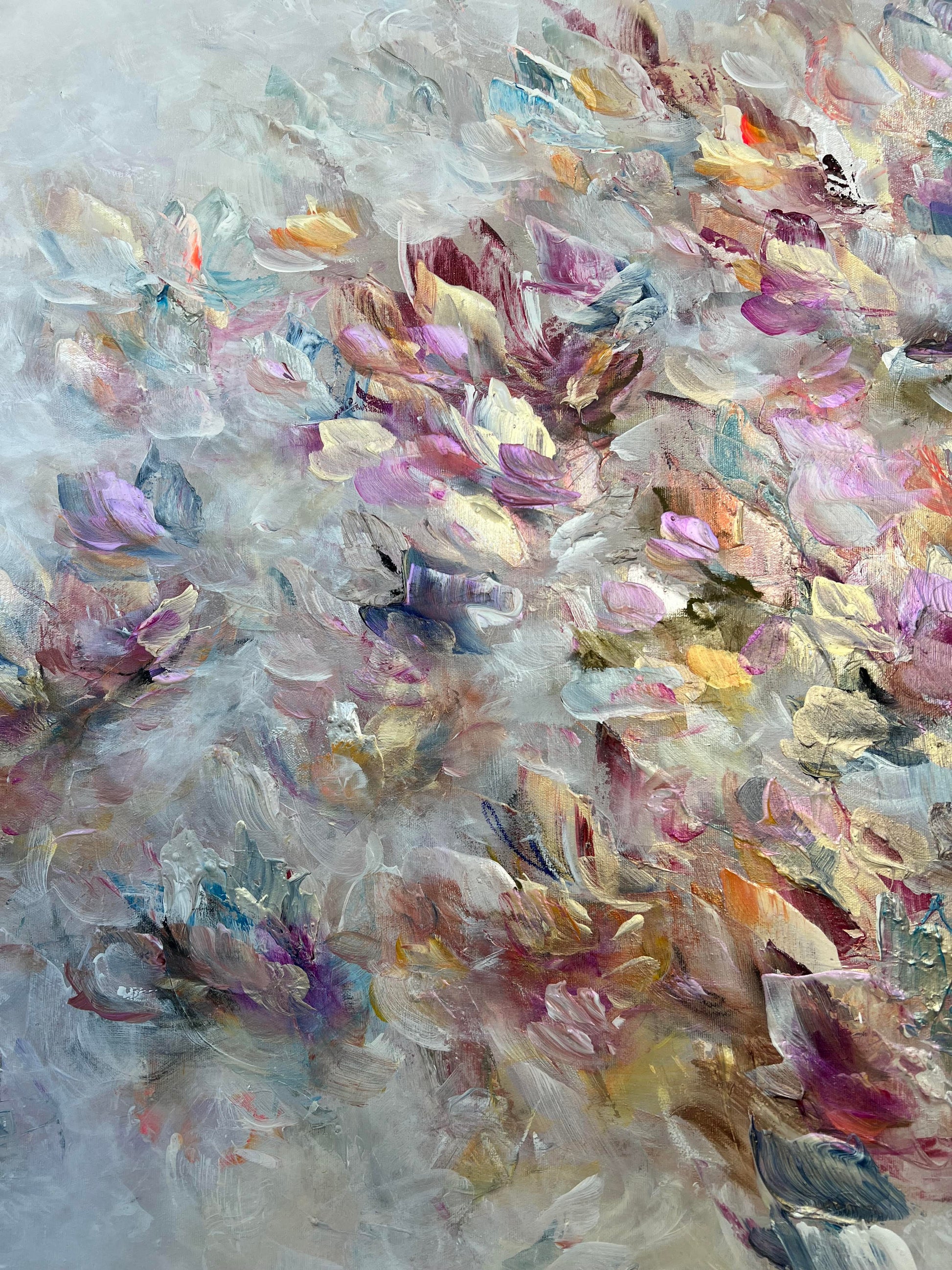 Vé Boisvert Oeuvre original - Peinture 36x60 Radiance In Bloom