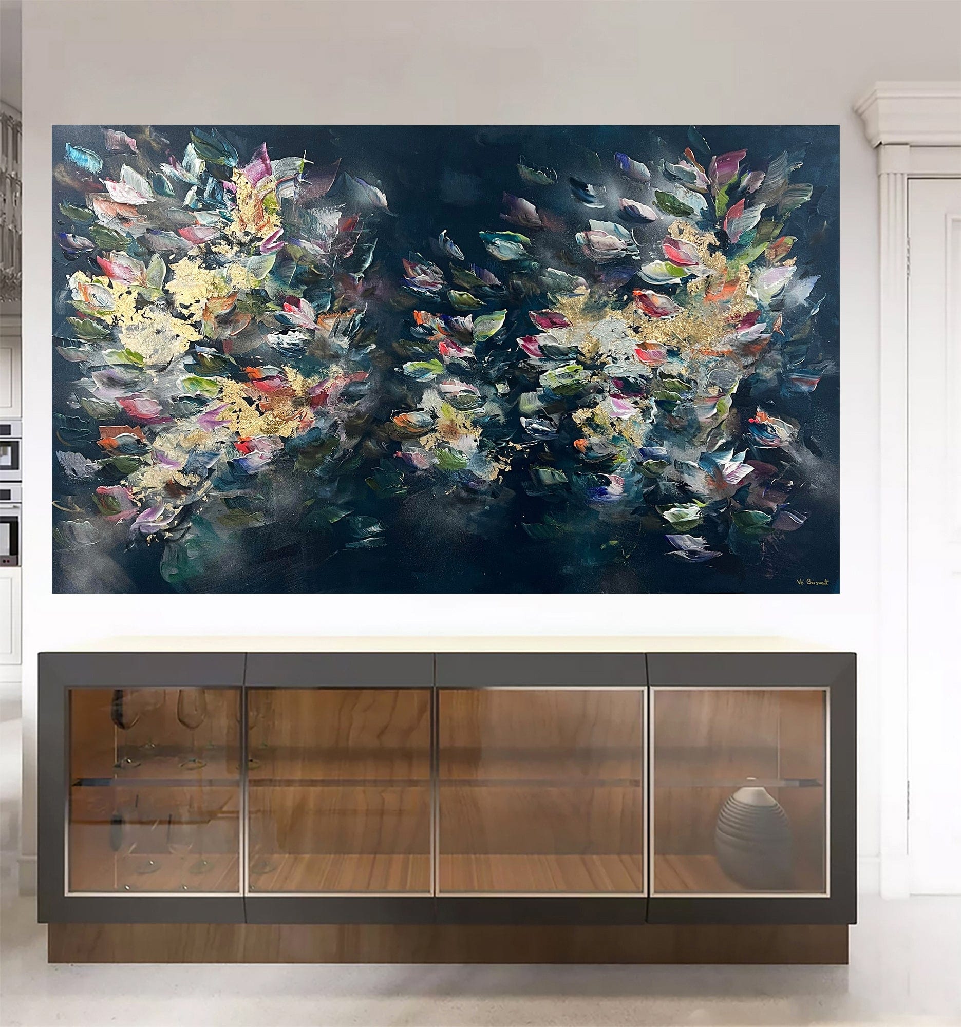 Vé Boisvert Oeuvre original - Peinture 36x60 Saying Yes to Life