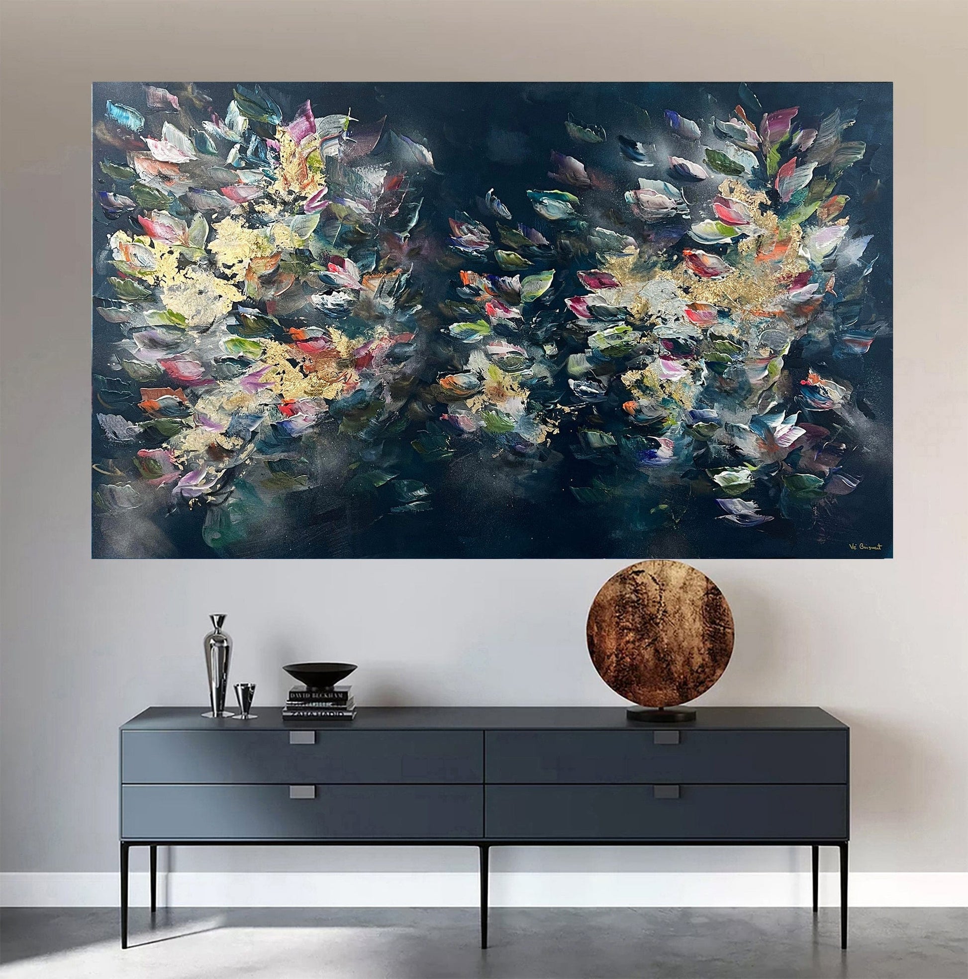 Vé Boisvert Oeuvre original - Peinture 36x60 Saying Yes to Life