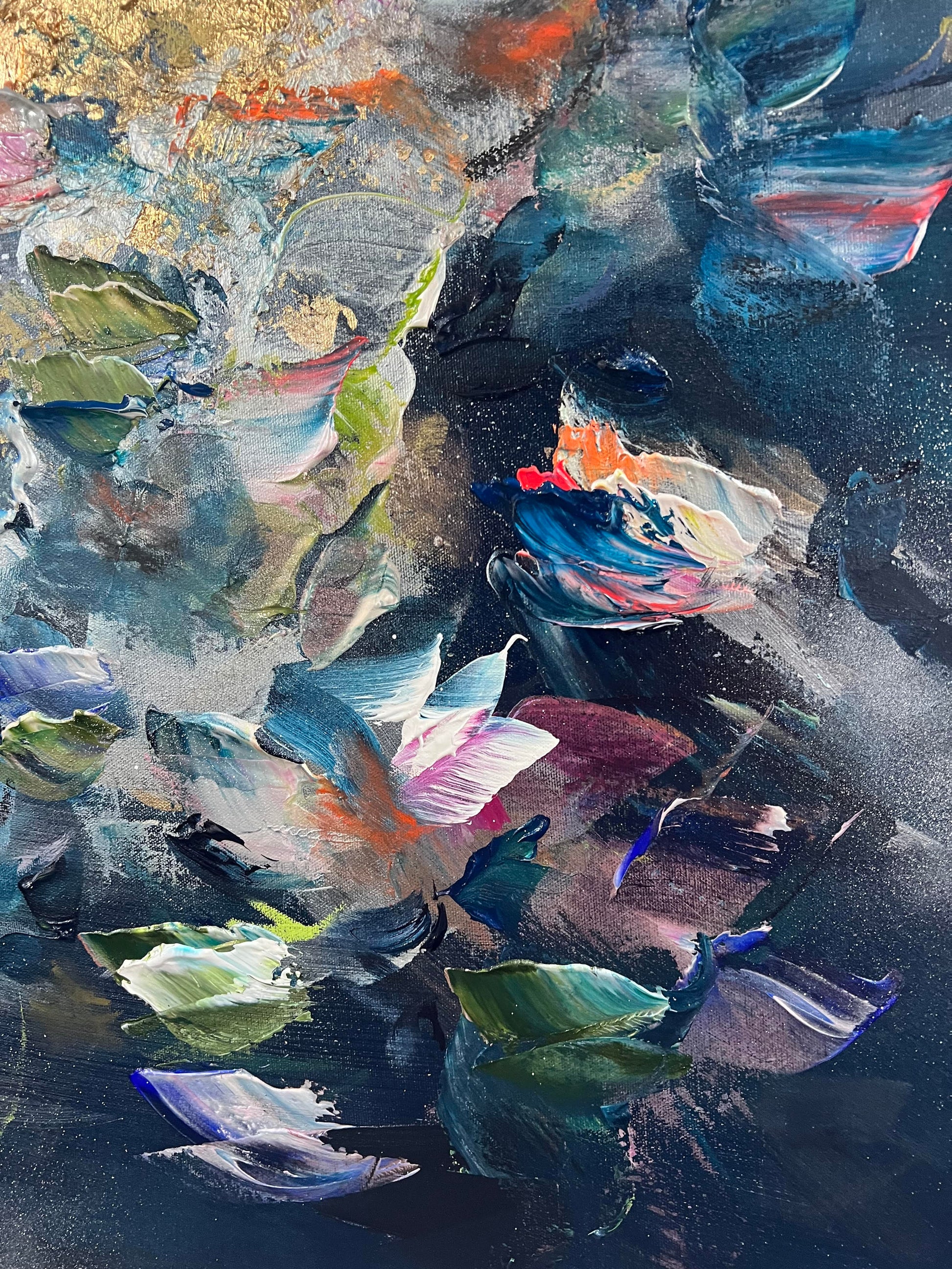Vé Boisvert Oeuvre original - Peinture 36x60 Saying Yes to Life