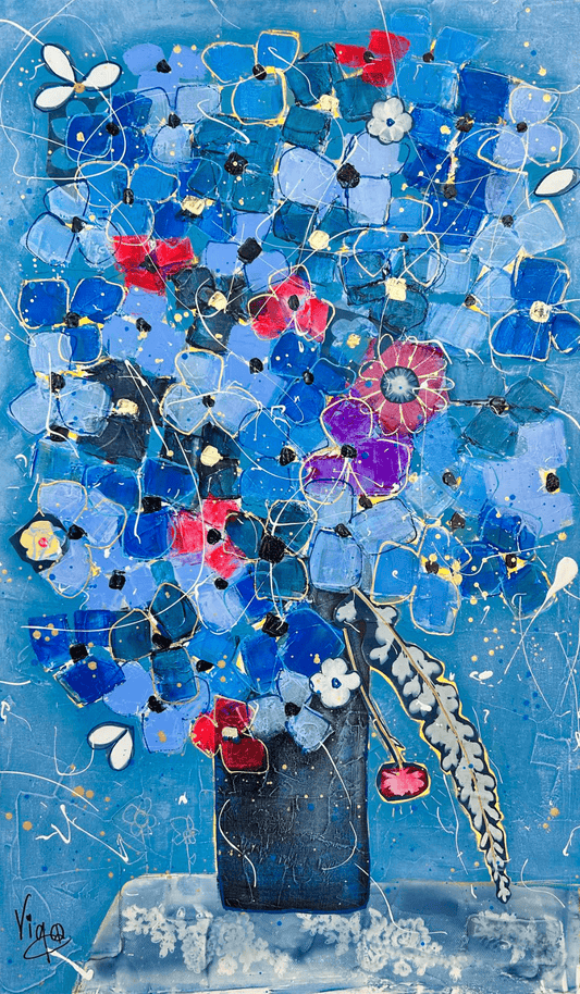 Vigo Oeuvre original - Peinture 40x24 Amado Mio